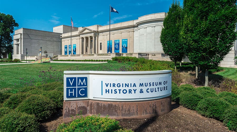 Exterior of the Virginia Museum of History and Culture